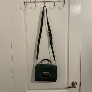 Coach dark green purse